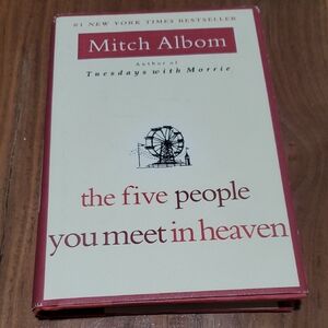 The Five People You Meet in Heaven Hardcover Book